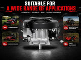 25HP V-Twin Vertical Shaft Lawn Engine Petrol Motor 4 Stroke Ride On Mower V379-PTROLMTR74