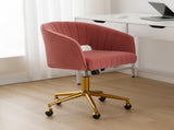 Velvet Home Office Chair- Rose V226-SW8848BR