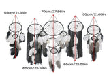 Bedside Dream Catcher Moon and Star Wall Decoration Hanging Decor V1294-YM0626-221227GW02-5