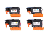 4 Pcs Printhead Printer Head Magenta Black Cyan Yellow Print Head Replacement for HP Designjet 100 V1294-YM0703-3113230045411