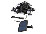 Ground String Light 25 RGB Bulbs IP66 Waterproof APP Bluetooth 2.4G Remote Control Solar Powered V1294-YM0901-3119240075311