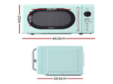 Devanti 20L Microwave Oven 700W Green MIO-EF20L-GN