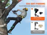 Tree Climbing Spikes, 1 Pair Alloy Steel Climbing Spurs, 350lbs Load Capacity Tree Climbing Gear V952-PSZZDPKSLEVAFSL9AV0
