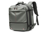 Vacuum Backpack 19 Inch Large Capacity Stylish Casual Waterproof Men Expandable Travel Backpack with V1294-YM0901-3117240227513
