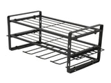 Drill Organizer Black Drill Holder 150lb Load Bearing Wall Mount Tool Rack with Full Accessories for V1294-YM0901-3114230073011