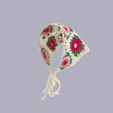 5 Pieces Crochet Hair Bandana Floral Hair Scarf Boho Head Vintage Headbands Triangle Hair Tie V1192-AZ-W-13241