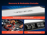 Car Audio Amplifier, 4-Channel Bridgeable Car Amplifier, Multichannel Class D Stereo Amp, Max. 4 x V952-4TDDL4X500WRFRT2Y001V9