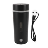Travel Electric Kettle 300W 350ml Stainless Steel Automatic Insulation Portable Mini Hot Water V1294-YM0901-3113230304316