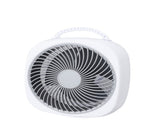 Double Layer Tower Fan 5 Speeds Rechargeable Portable Small Oscillating Table Fan for Home Camping V1294-YM0901-3113240209711