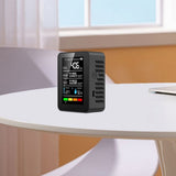 Professional 5-in-1 Air Quality Monitor - Portable CO2, TVOC, HCHO, Temperature & Humidity for Home, V1366-AZ2-W-16482