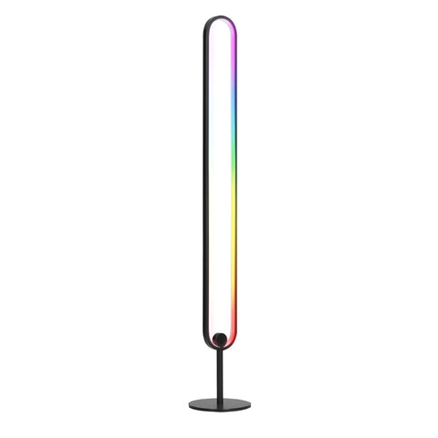 Artiss RGB LED Floor Lamp Remote Control Corner Light Stand Gaming Room 118CM LAMP-FLOOR-RGB-118-BK