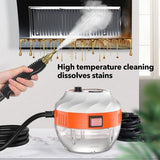 4000W Steam Cleaner Brush High Temperature Pressure Clean Steam Mechine AU Plug orange V201-CLN4000OR8AU