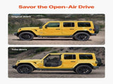 Jeep Tube, 2-Door, Hunting Style Jeep Tubular Door with Heavy-Duty Hinges & OE Latch, Jeep V952-JPCGM2M0718J7OUX8V0