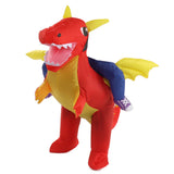 Inflatable Costume Dinosaur Riding Funny Costume Riding Blow Up Costume For Indoor Outdoor Middle V1294-YM0521-3115230019712