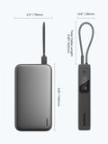 Aukey Spark Sling 20000 Compact Fast Charging Power Bank with Built-in USB-C Cable V1089-LLTSN1054705