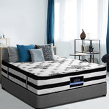 Giselle Bedding 34cm Mattress Euro Top Pocket Spring King Single MATTRESS-0908-KS