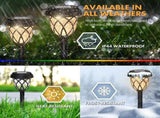 6-Pack Solar Garden Lights Waterproof LED Path Lights V1188-MS-710-174