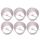 6pcs Lampshade Replacement for E14 Bulb Interface Wall Light Ceiling Light Cover Shade Pink Purple V1294-YM0901-3119200090511
