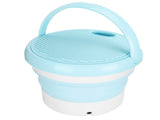 7L Mini Washing Machine Portable Foldable Clothes Underwear Laundry Washer GreenUK Plug 100240V V1294-YM0901-3113210037813