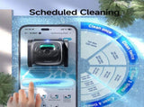 WYBOT C1 Cordless Robotic Pool Cleaner, with APP Control, Auto Vacuum Robot, Wall & Waterline V219-POLCLNWY1CLB