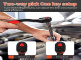 72 Tooth Ratchet Wrench Driver Quick-Release Socket Wrench 9.5Mm Fangkenuo 3Pcs V1189-LWWAL-20260327-04119