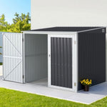 Giantz Garden Shed Sheds Outdoor Storage 2.06x2.03M Tool Workshop House Shelter SHED-FLAT-7X7-ABC