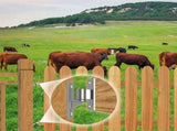 Gate Hinges, 304 Stainless Steel Gate Hinge, One-Piece Heavy Duty 5/8 Inch Pin,for Farm V1370-AZ4-07626