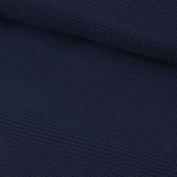 Accessorize Navy Waffle Polyester Quilt Cover Set Double V442-HIN-QUILTCS-POLYWAFFLE-NAVY-DS