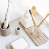 SWETRACE 1Pcs Absorbent Diatomite Tray For Bathroom Storage In A Simple Design V1189-LWWAL-20260327-03845