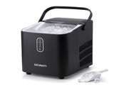 Devanti Ice Maker Portable Ice Machine Countertop Bullet Cube 12KG Black IM-ZB-E-12WL01-BK