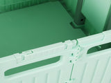 Folding Shopping Trolley Cart Portable Green STP1001-65L-GN
