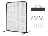 I Screen Baseball for Cage, 7x4 ft Baseball Softball Safety Screen, Body Protector Portable V952-TSBHWIXZX74YWVVBYV0