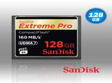SanDisk Extreme Pro CFXP 128GB CompactFlash 160MB/s V28-FFCSAN128GCFE160