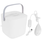 8L Mini Washing Machine Portable USB Powered Ultrasonic Clothes Underwear Laundry WasherWhite V1294-YM0901-3113200188911