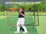 Baseball And Rebounder Net, 3 x 4.5 ft PitchBack Baseball Pitching Nest, 3-Way Baseball, V952-BQHDWDYXWGDJV7BWFV0