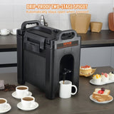 Insulated Beverage, 9.5 L, Food-grade LDPE Hot and Cold Beverage Server, Thermal Drink V952-YLHLQQFX25GAUQGS8V0