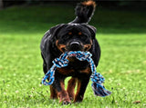 Spring Pole Dog Rope Toy Dog Tug of War Toy Outdoor Hanging Exercise Rope for Pet V1294-YM0717-10117304