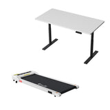 Artiss Treadmill Automatic Standing Desk with 360mm Electric Walking Pad SDTM-M10-BKWH-140-360WH