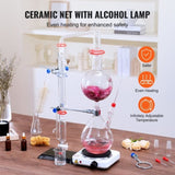 Essential Oil Distillation, 2000ml Distillation Apparatus, 3.3 Boro Lab Glassware Distillation V952-JYTQBLZZJPDJMWNR6V3