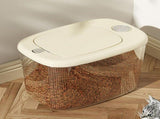Rice Container Airtight Press Lid PP Large Capacity Rice Storage Bin for Home Use V1294-YM0901-3117240052711