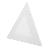 White Triangle Canvas ard for Oil Paint - Stretched Cotton Panel for Artists V1192-AZ-W-18809