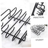 Portable Stainless Steel Grill Rack, Heat-Resistant Easy-Clean Cooking Grate for Camping, Picnics V1189-LC-HW-00293