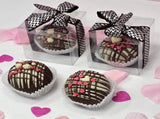 100Pack 3x3x3 Inch Clear Boxes for Hot Chocolate Bomb, Small Gifts, Bakery, Strawberries, Cupcake, V1258-DP02-C-2986