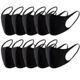 10x SUMMER Reusable Breathable Face Mask Mouth Mask Anti Dust Haze Bulk V563-UPWR-FACEMASK_BLACK-10PCS