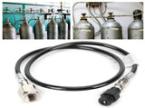 CGA320 Hose Adapter for Soda Machine Carbon Dioxide Gas Cylinder Refill Adapter Connector V1294-YM0901-3113210019911