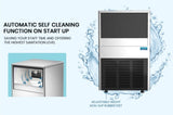 POLYCOOL Commercial Ice Maker Machine, up to 60kg/24hr, Donper Compressor, Undercounter, V219-ICEFRZPLYAM85