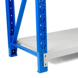 Centurion Standard 2 Bay 1.5M Wide Long-Span Garage Shelving 400kg LS-100-2