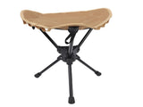 Folding Camping Stool 360 Degree Rotating Lightweight Triangular Portable Outdoor Small Chair for V1294-YM0901-3111250153413