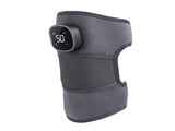 Grey Wireless Heated Knee Massager Brace - Rechargeable Vibration & Heat Therapy for Joint Pain V888-ELOSUNG32326