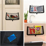 4 Pack Car Storage Net, Trunk Storage Net, Car Trunk Net, With Screws, Hook, Car Pocket Organizer V1188-MS-227-1454